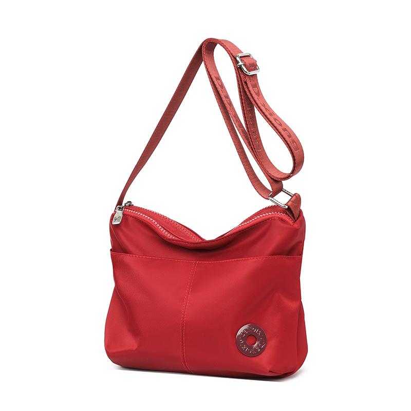 Large Capacity Crossbody Bag Women's Nylon Lightweight Shoulder Bag