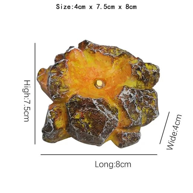 

Lava Dragon Egg Resin Statue Ornament Room decoration Dinosaur Eggs Collection Kid Gift Sculpture Crystal Gemstone Souvenir Home