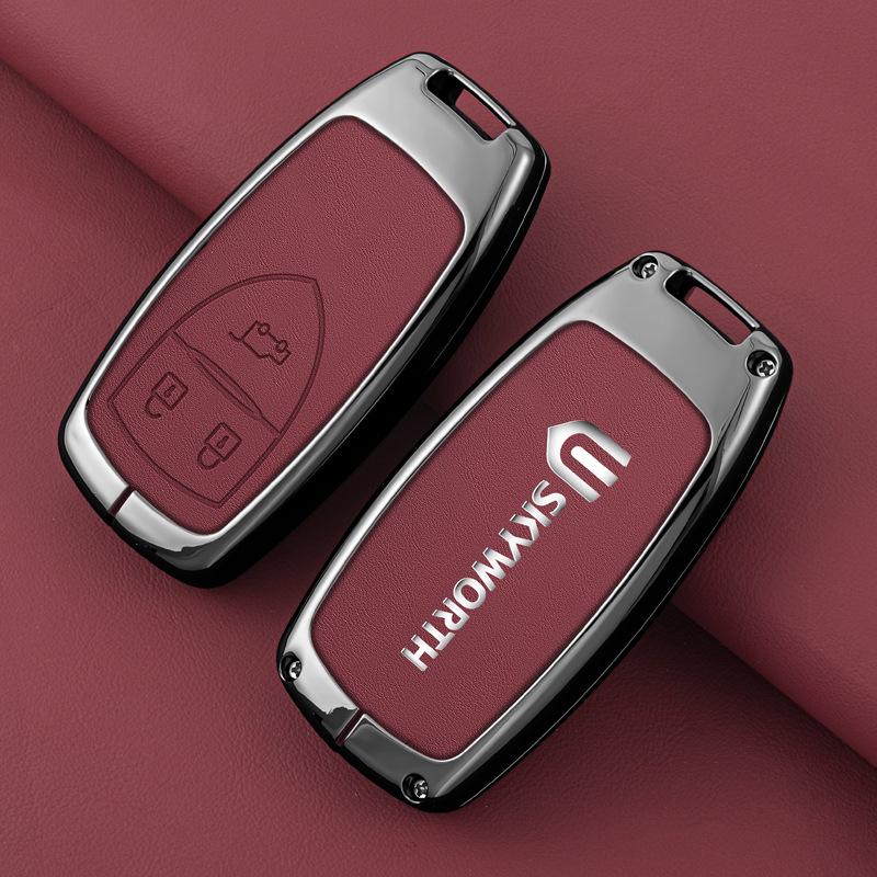 Skyworth EV6 (2021) Husă inteligentă pentru cheie auto cu carcasă pentru telecomandă și cataramă