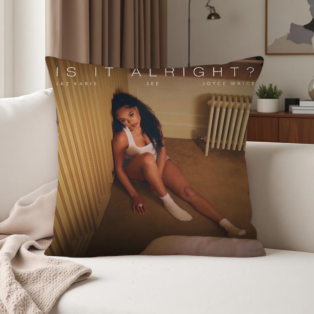 

Singer Jjoyce Wrice Break Me In Pillow Case Suitable For Bedrooms Living Rooms Cars Home Decoration 30cmx30cm