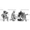 ICM 1/35 WWII German Mortar GrW 34 with Crew, Plastic Model Kit 35715