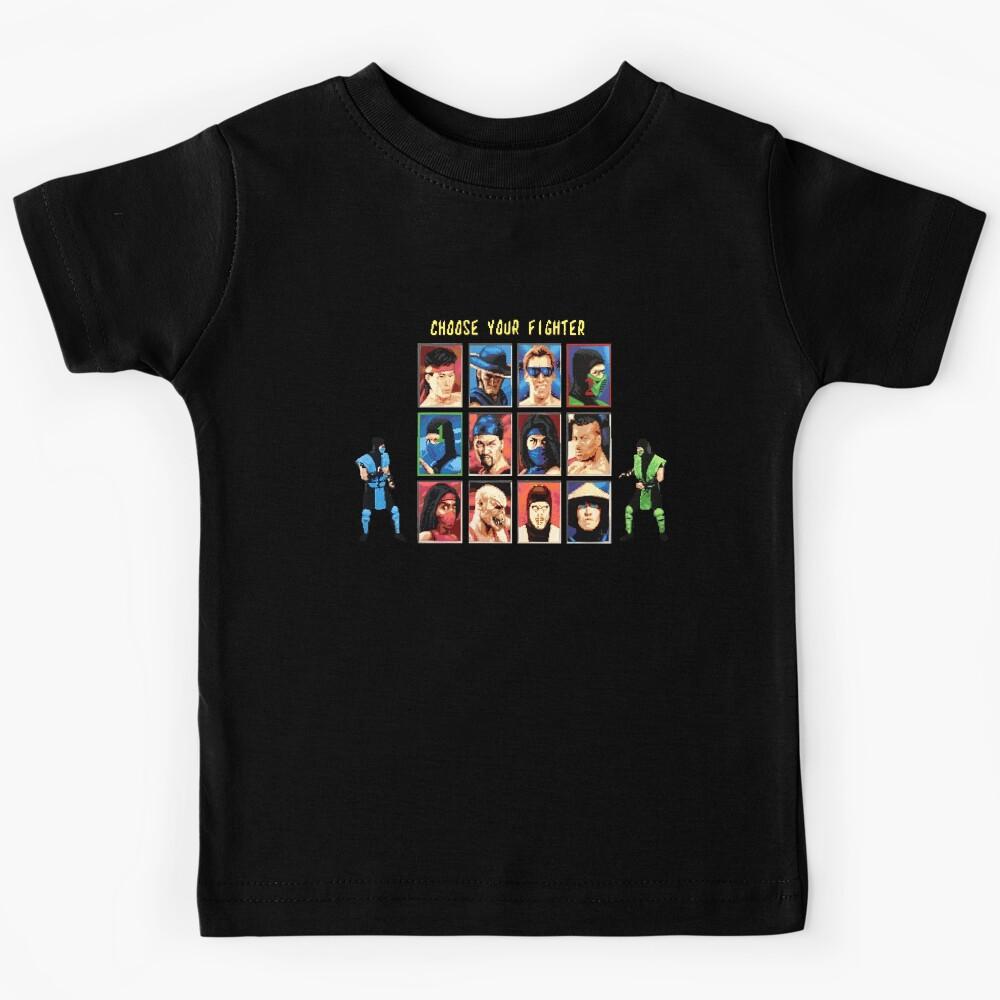Mortal Kombat Arcade Game Kids T-Shirt 170
