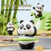 Panda Sportif Réaliste Trottinette à Corde à Sauter à Remonter pour Enfants