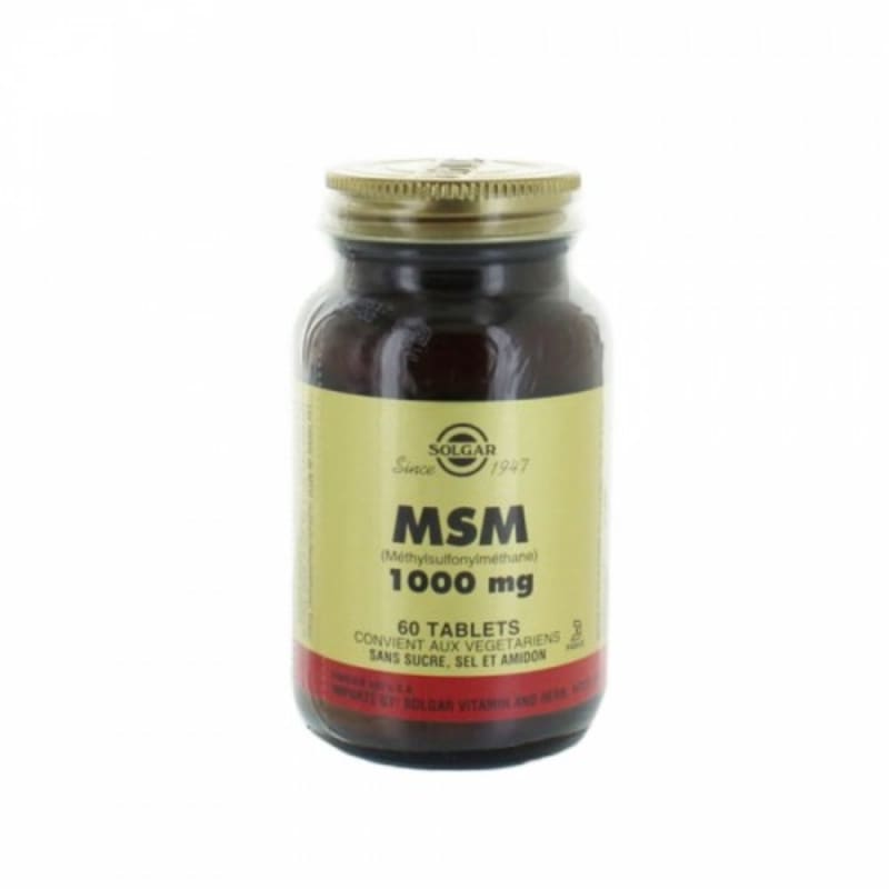 

Solgar MSM 1000MG 60 Tablets