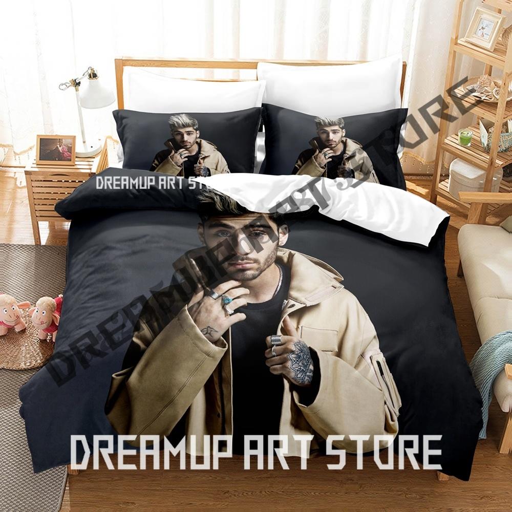 3D Print Hip Hop Zayn Malik Bedding Set Single Twin Full Queen King Size Bed Set Adult Kid Bedroom Duvetcover Sets Anime