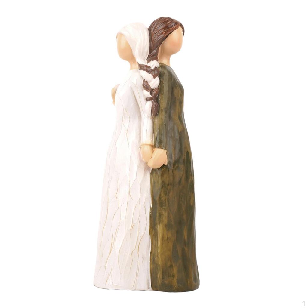 Desktop-Dekoration Familienmitglied Statue Harzfigur für Büro-Auslage