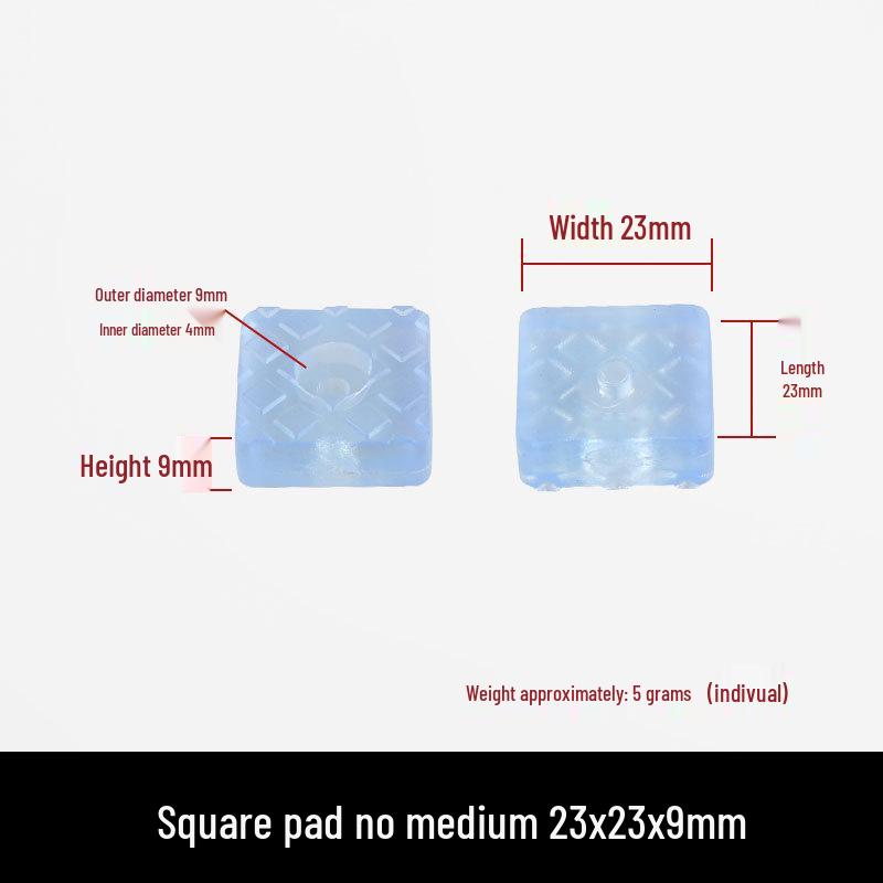 Moisture-Proof Anti-Slip Furniture Leg Heightening Pads