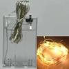 Multifunctional Waterproof LED Copper String Lights with Battery Box & USB Solar Power