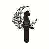 Animal Wrought Iron Floor Silhouette for Outdoor Courtyard and Lawn Decoration
