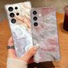 Luxury Marble Pattern Phone Case For Samsung Galaxy A57 A37 A17 A56 A16 A55 A36 A26 A15 A35 A54 A53 Clear Shockproof Soft Cover