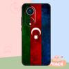Azerbaijan Flag Case For Honor Magic 5 6 7 8 Lite Honor 400 Pro 200 50 70 90 X8c X9a X9b X9c X9d Win RT Cover