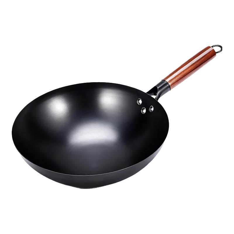 

Quanpinwu Wrought Iron Wok 32cm