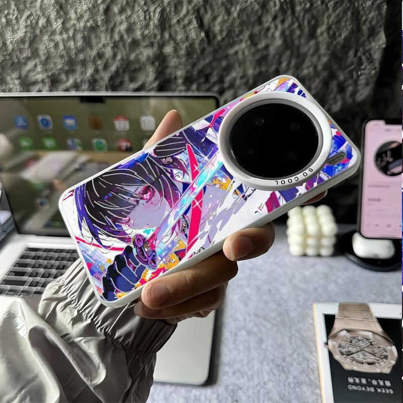 Coque de téléphone rigide micro-mate pour Vivo X300 Ultra X300 Pro X200 Pro X100S Pro X90 V60 V50 V40 / Coque Vivo antichoc