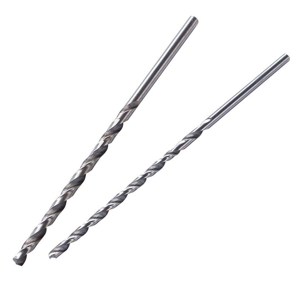 2-5mm Drill Bit Extra Long Straight Shank Set Wood High Hardness Workshop
