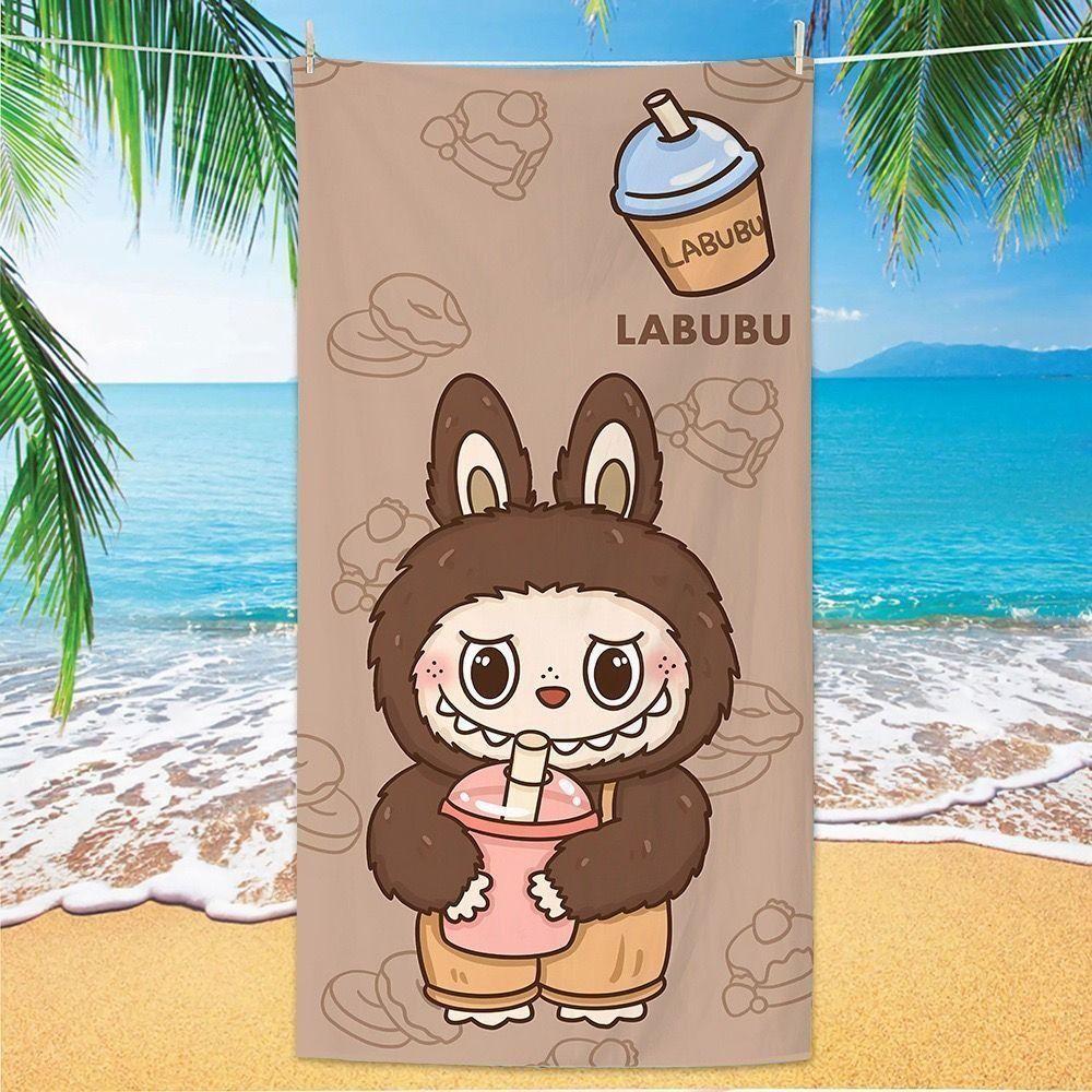 Cute Cartoon Children's Bath Towels, Running Sports Quick-drying Towels, Swimming Bath Towels, Beach Towels
