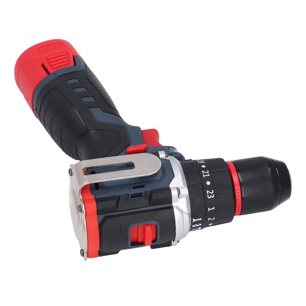 18V Electric Power Drill Set Pure Copper Brushless Motor Cordless Drill Driver for Wood Metal Cerami