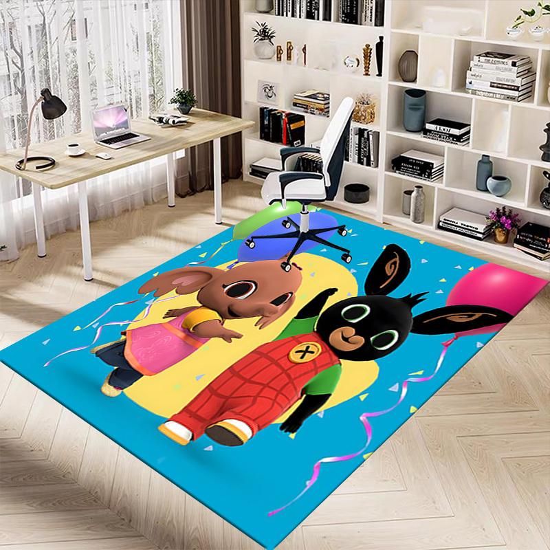 1PC elephant bunny Extra Large Non Slip Floor carpet, Office, family, bedroom, Studio Large Area Rug Indoor Rugs