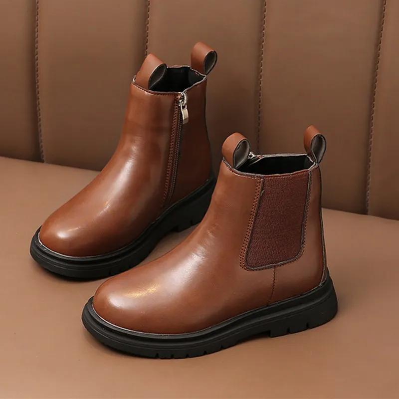 

Girls Boots Plush Low Cut Princess Boots for Boys Winter Shoes for Girl Boot Ankle Boot Platform Boots Kids Shoe Zapatos 37