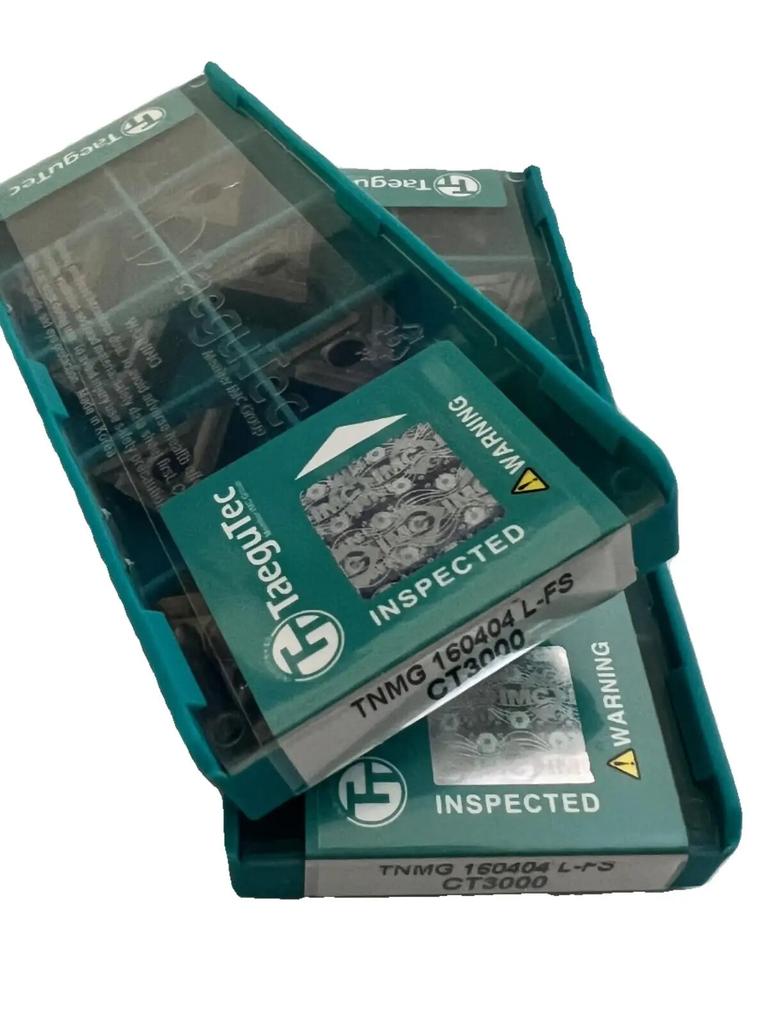 TaeguTec / TNMG160404L-FS CT3000 /Original Genuine CNC Alloy Blade 10 PCS