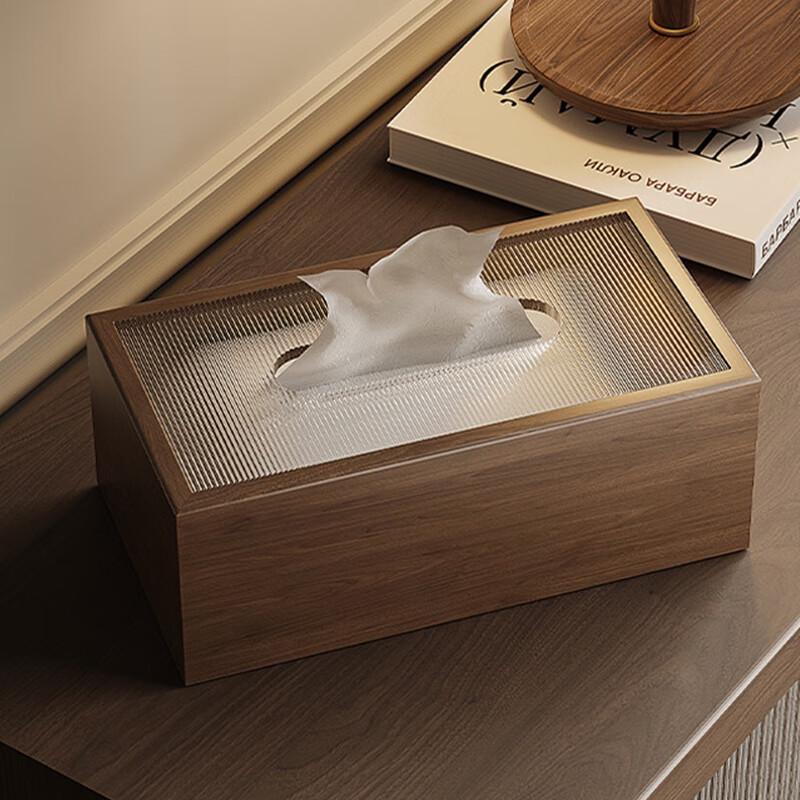Lekali Wooden Tissue Box