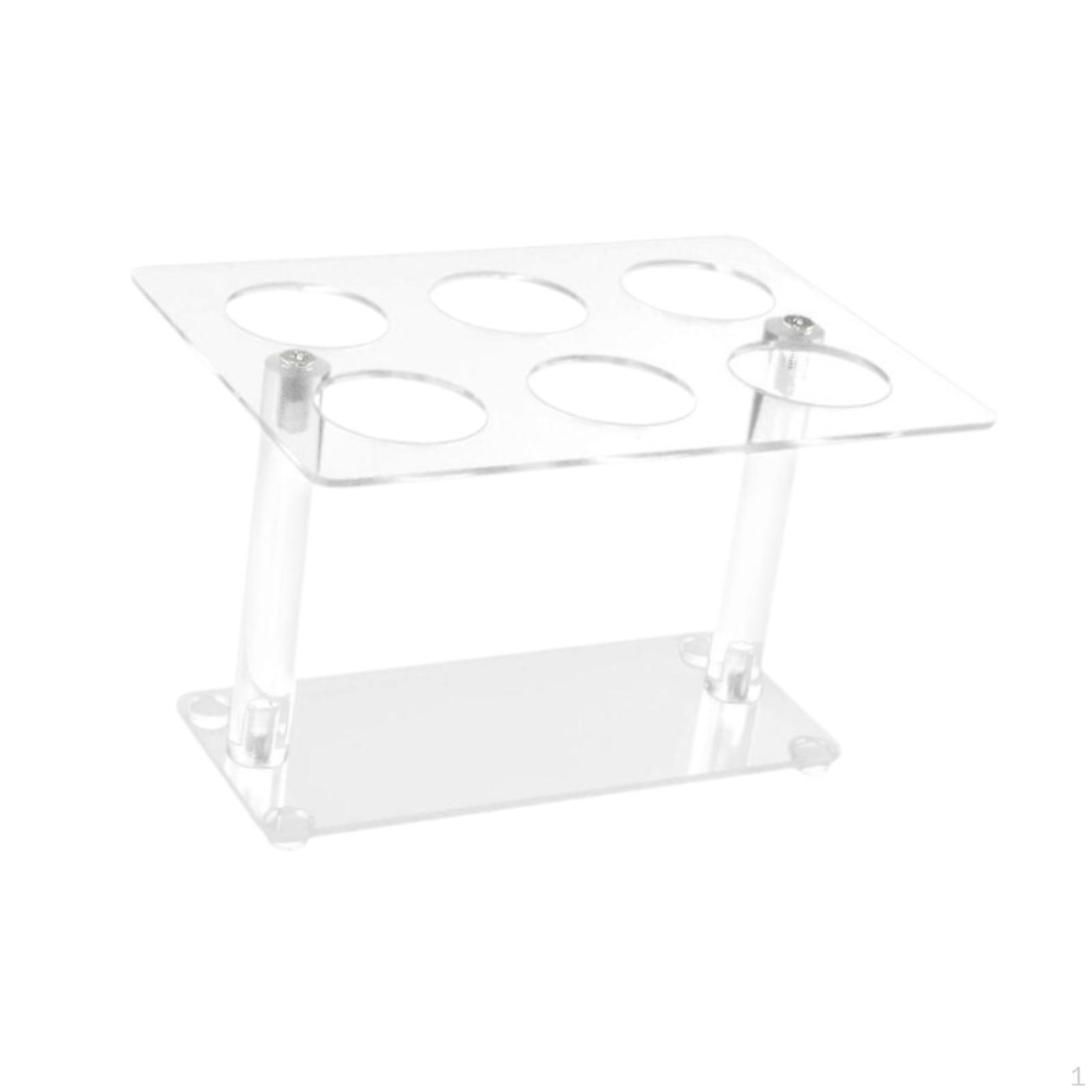 

Ice Cream Holder Dessert Stand Clear Display for Popcorn Cone Acrylic Holders