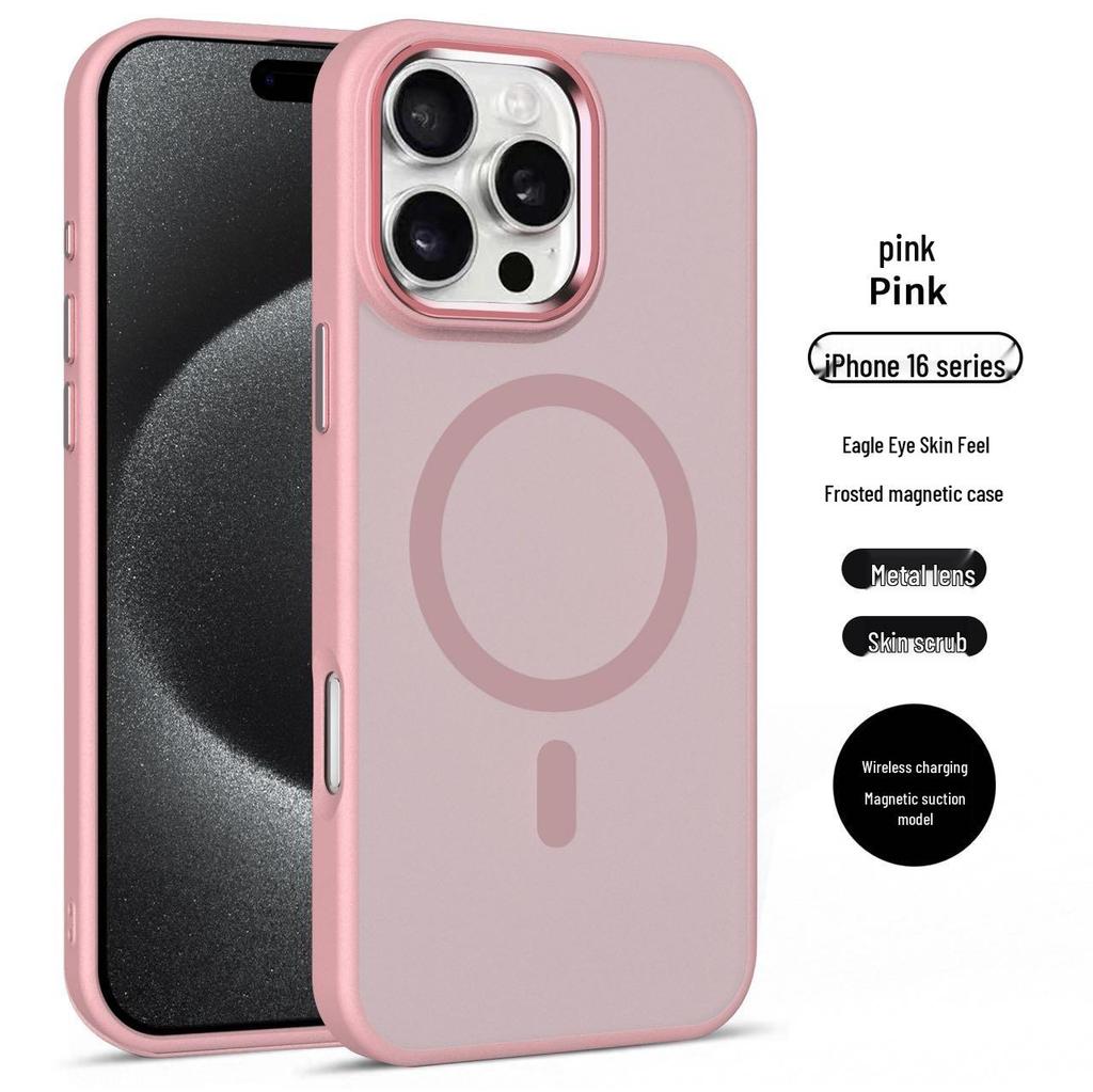 Apple 16 Pro Max Eagle Eye Magnetische Handyhülle: Mattiertes Hautgefühl, Premium Sturzschutz für iPhone 17.