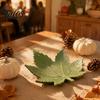 Entryway Key Holder 3D Printed Maple Leaf Trinket Dish, Autumn Fall Tray, Jewelry Nature Inspired Decor Tray for Entryway, Thanksgiving Tabletop Home