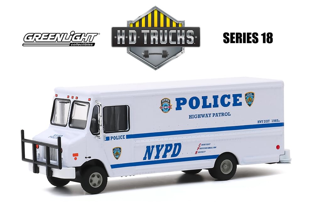 Greenlight Scale Highway Patrol Step Van NYPD New York State Police 2019 Greenlight Highway Patrol Police 1/64