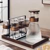 Diller Glass Pitcher and Cup Set