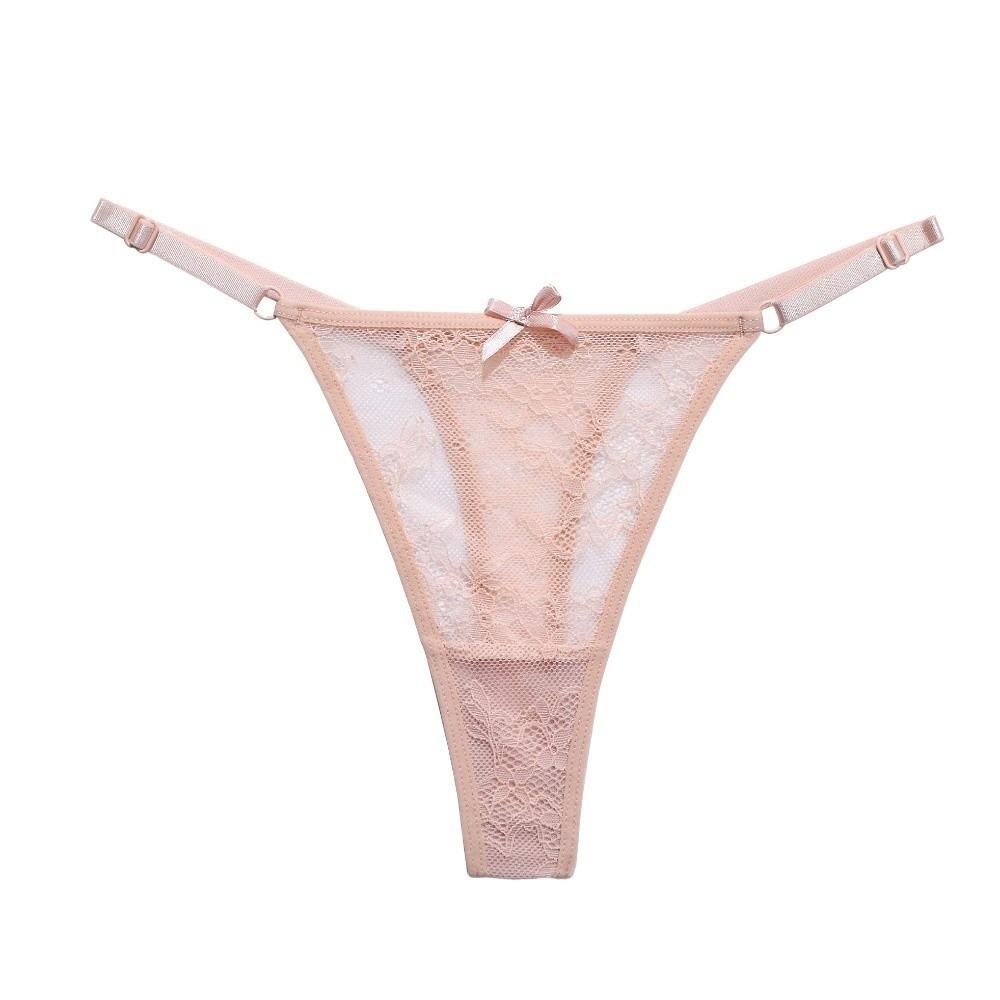Thin Lace Mesh Thong Transparent Women Underwear Underpants T-Back Panties  Gifts