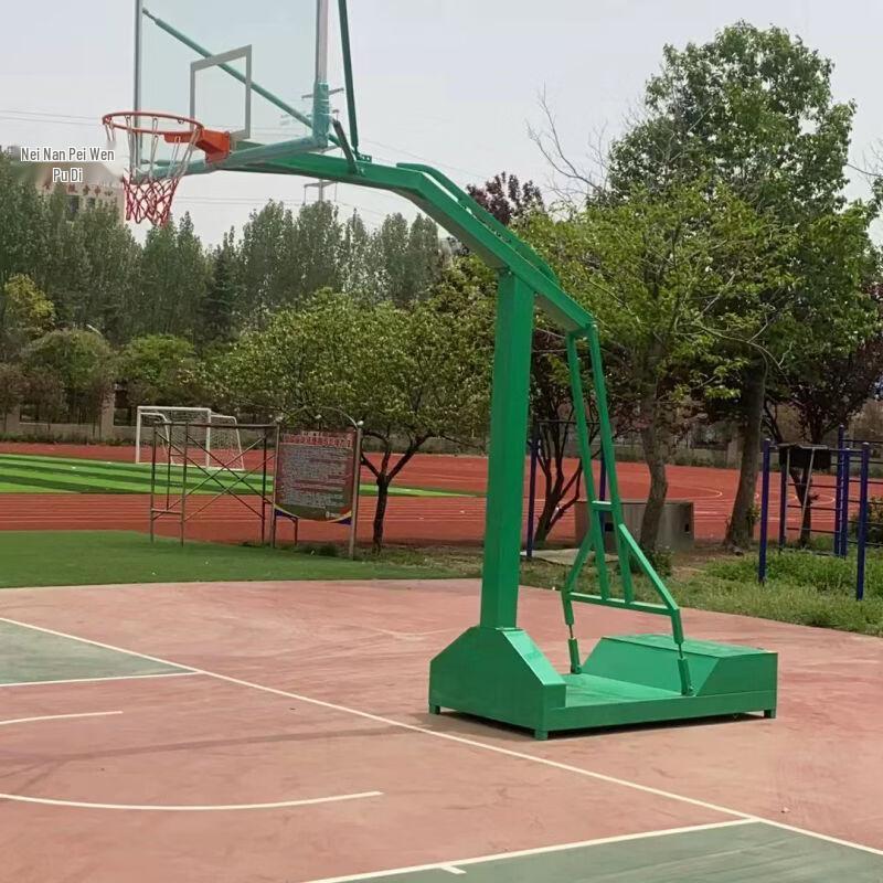 Wall-Mounted Indoor/Outdoor Basketball Hoop