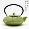 Cast Iron Teapot With Enamel Coating Vintage Style Home Kettle Tea Ceremony 600ml-1000ml Decorative Water Pot
