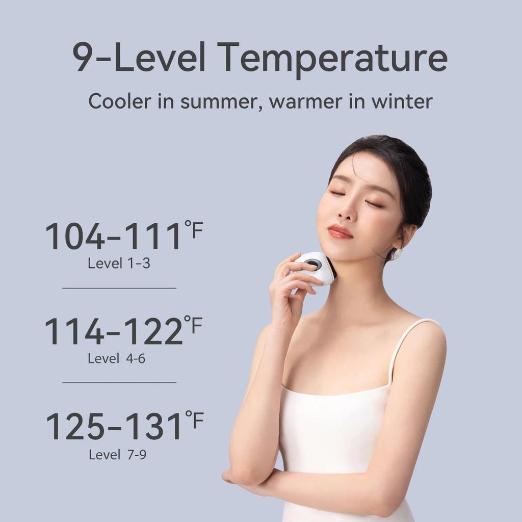 Household Electric Face Massager Portable Facial Wrinkle Removal Meridian Brush Smart Gua Sha Stone