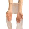 Women Pantyhose Sheer Open Crotch Ultra Thin Solid Color Sexy Hollow Out See Through Stretchy Stockings Leggings