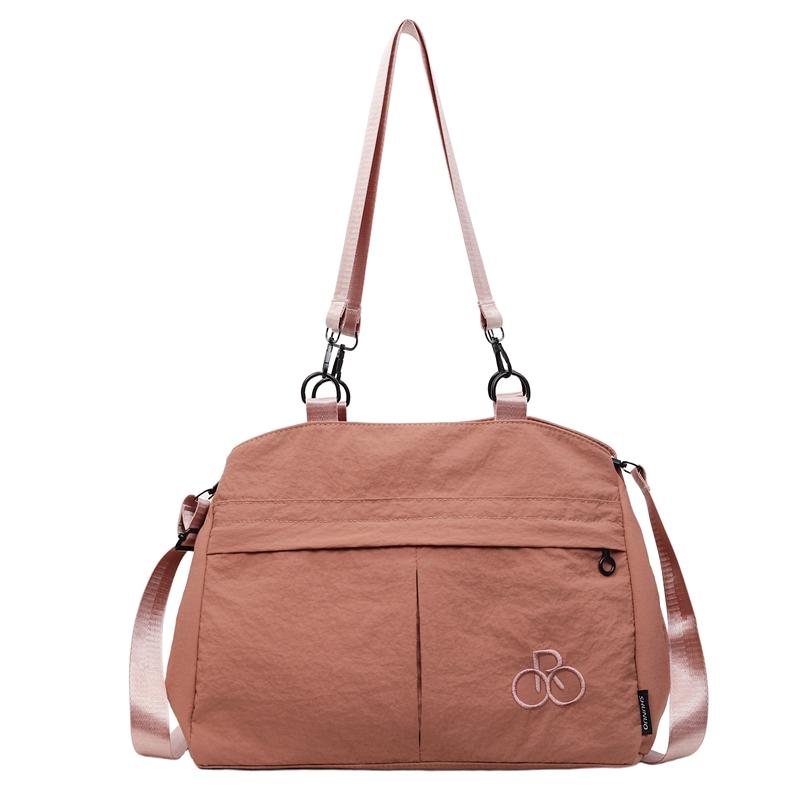 Women's Shoulder Bag Lightweight Solid Color Large Capacity Crossbody Bag