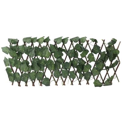 Artificial Hedges Fence Simulation Expandable Sun Protection Waterproof Artificial Topiary Hedge