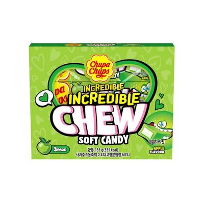 Chupa Chups Incredible Chew Trio Pomme 135G