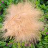 50Pcsdiy Color Feather Full Fleece Turkey Feather Clothing Antique Headdress Pet Toy Handicraft Decoration