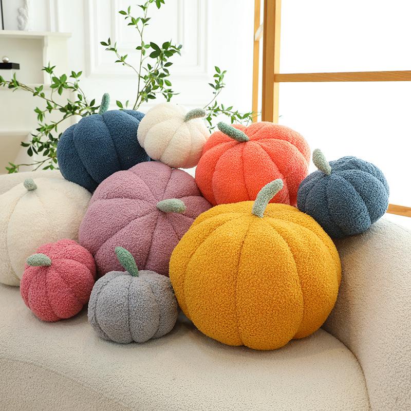 Halloween Plush Toy Doll Pumpkin Throw Pillow Household Sofa Ornament Grab Machine Doll Gift