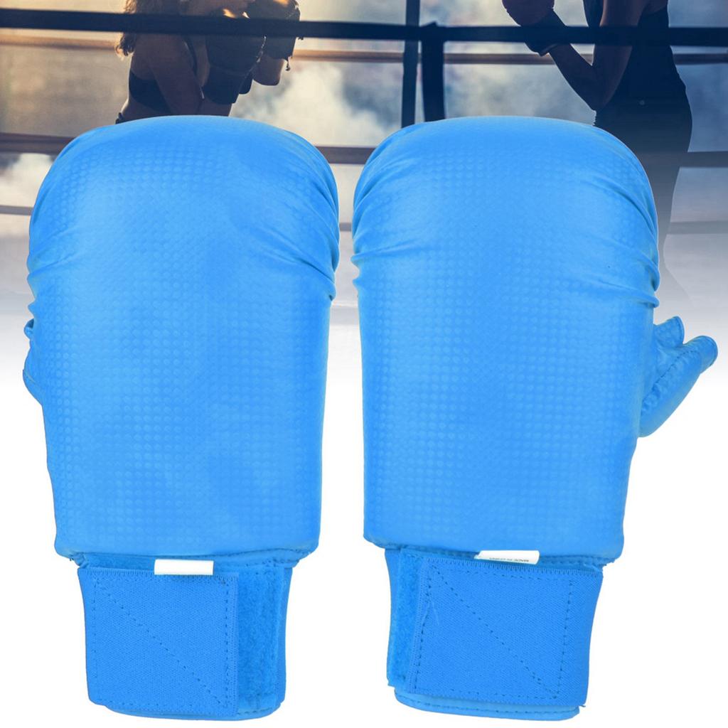 Rękawice Karate Para Rękawic Bokserskich Ochraniacz Dłoni Karate z Ochraniaczem na Kciuk do Sportów Walki Gry Treningowe
