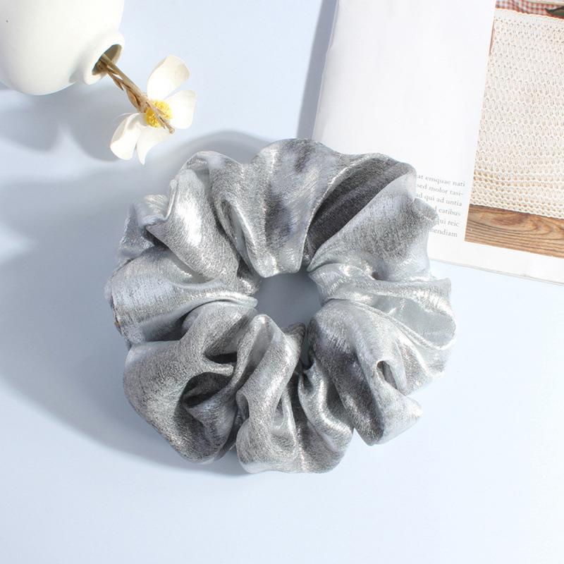 Faixa de Cabelo Coreana Retro de Alta Elasticidade - Argola de Cabelo Estilo Intestino Grosso e Corda de Cabelo Premium