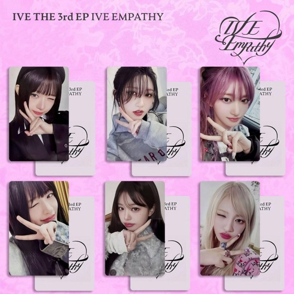 IVE 3rd Mini Album Levelha Empathy Special Photocard Goods Photocard Jang Won-young An Yu-jin LIZ LEESEO Fall Idol Collection Card