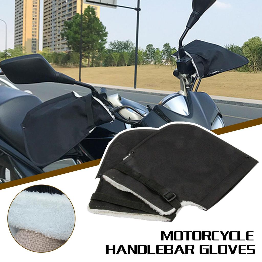 Buy Motorcycle Handlebar Gloves Muffs Warm Handle Gloves Windproof
