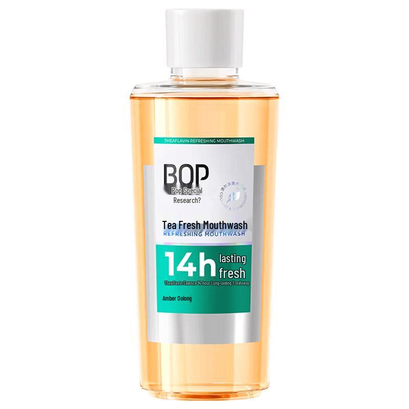 bop Amber Oolong Tea Fresh Breath Mouthwash
