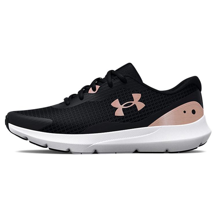 

Under Armour Surge 3 Black White Women s 3024894-005 38