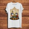 Scary Starry Night Halloween Magic Cat Funny Meow Artistic T Shirt Unisex Homme Daily Short Sleeve TShirt Unisex Streetwear Tee