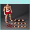 Baki Hanma Action Figure Pvc Model With Battle Damage For Collectors And Anime Fans