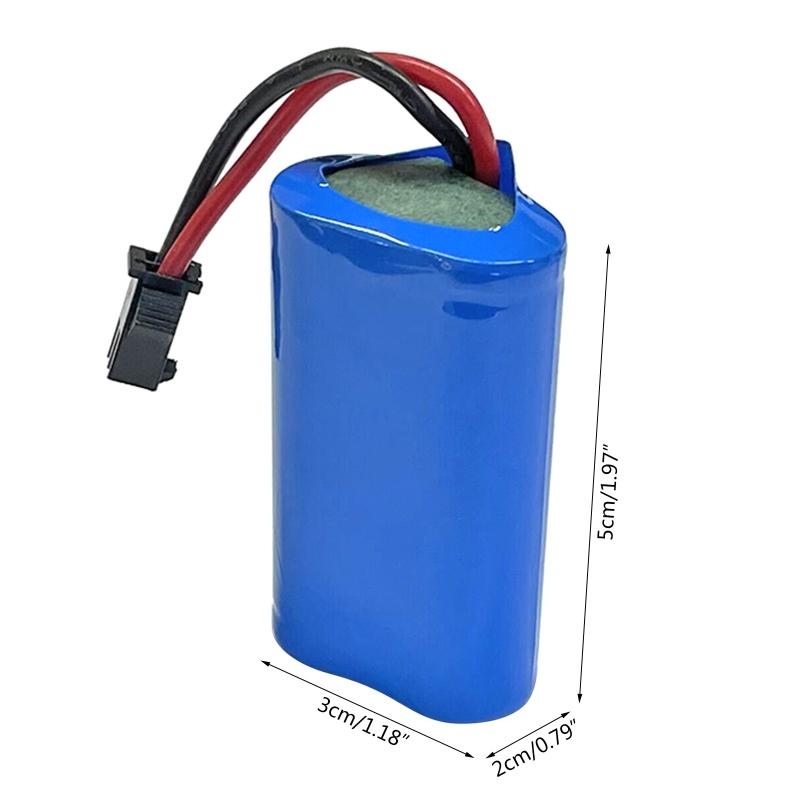7.4V 500mAh R/C Rechargeable Battery Pack with USB Charging Wire Great Bearing Spare Part for 1/10 RC Car WPL Model Toys