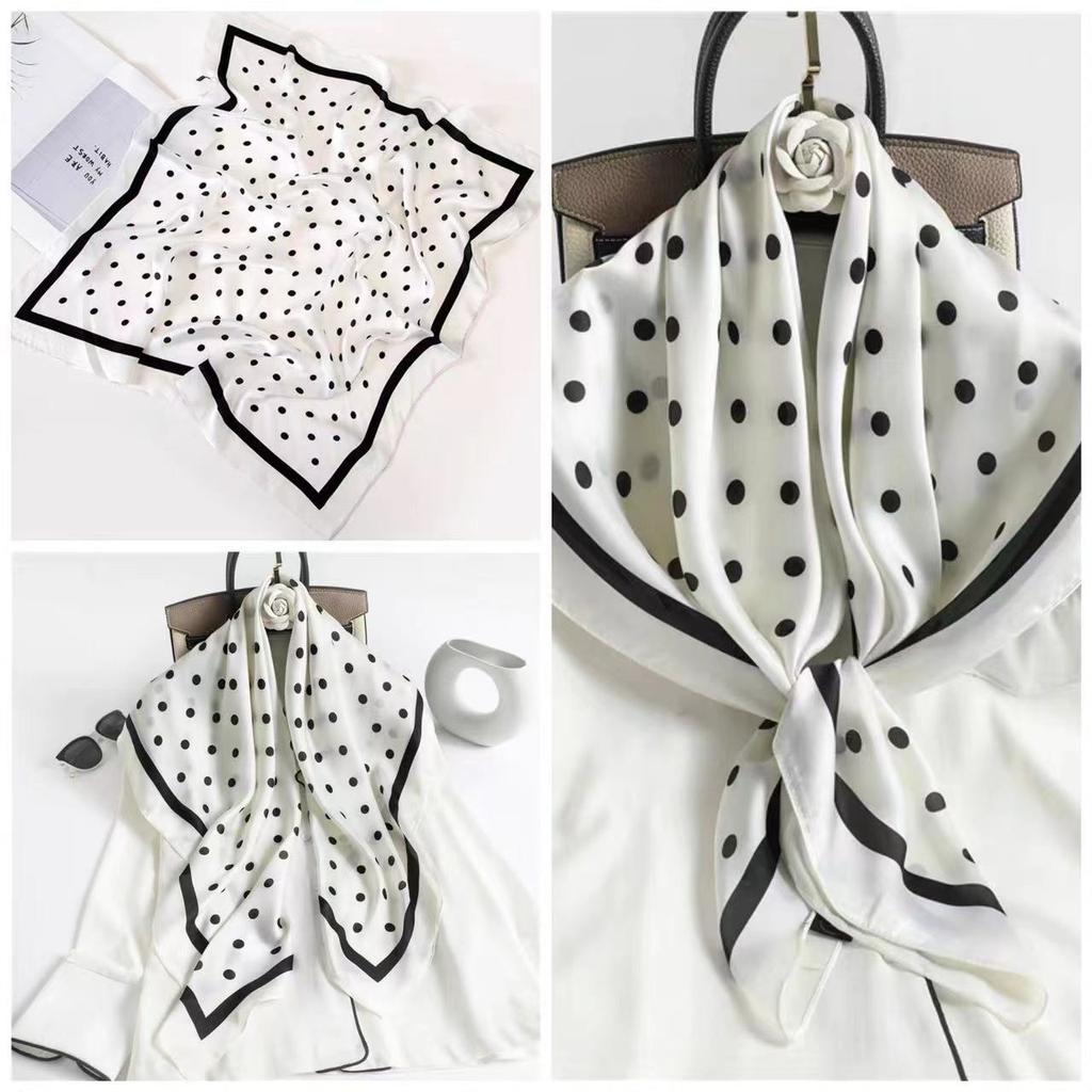 Eleganti Foulard di Seta da Donna Con Centinaia di Camicie, Assistenti di Volo, Decorazione Professionale, Protezione del Collo, Foulard, 70 Foulard Quadrati Piccoli.