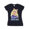Disney Womens/Ladies Muppets Miss Piggy Queen of Holidays Cotton T-Shirt
